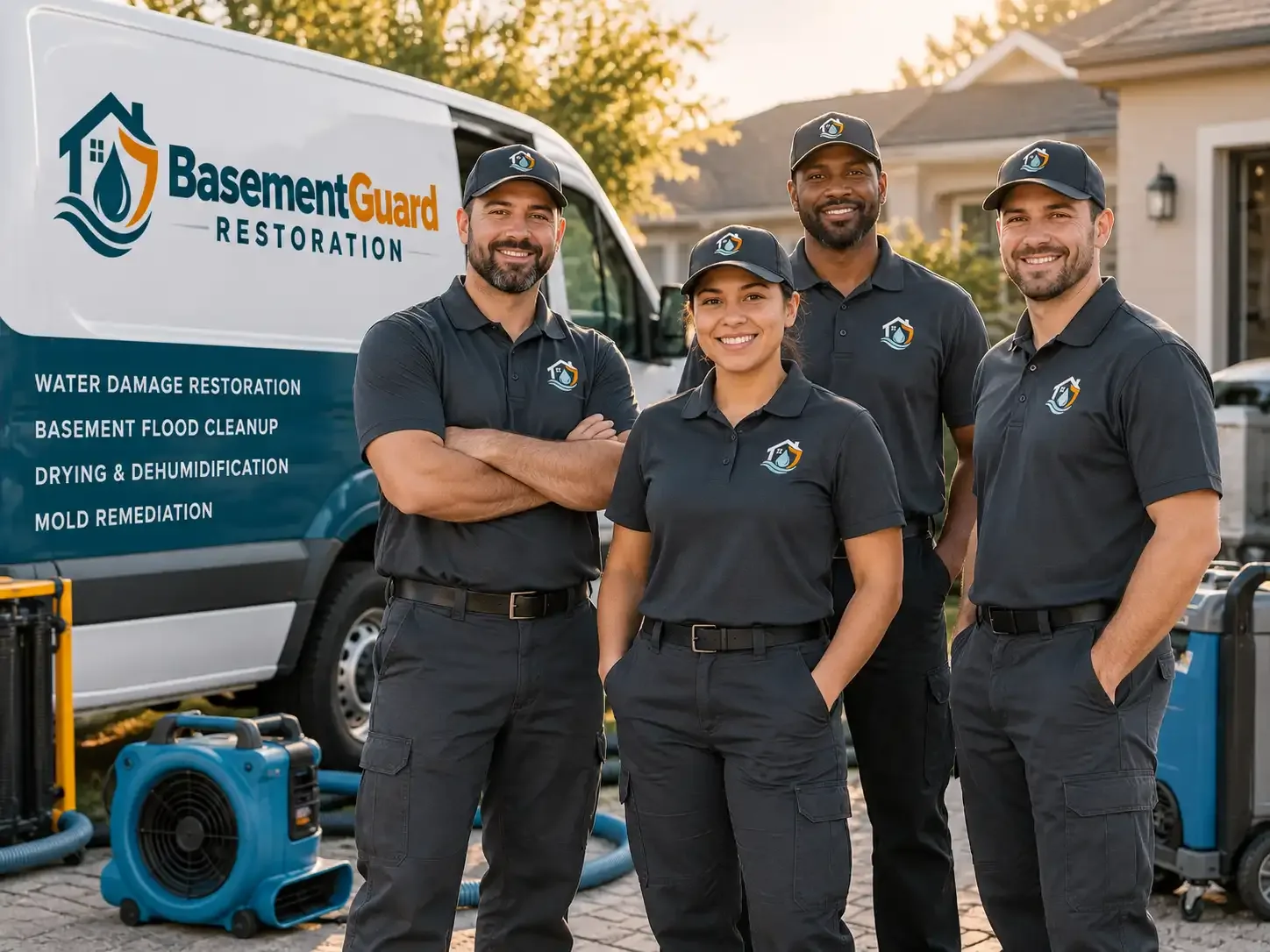Basement Water Damage Restoration company in Hathaway Pines, CA